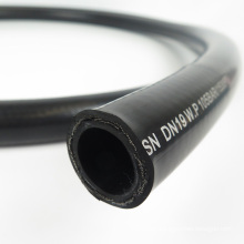 5/8 inch High Temperature resistance SAE 100 R1 Black Rubber One high tensile steel braid rubber oil hose